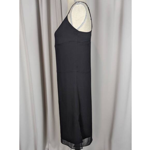 Aritzia Little Moon Spaghetti Strap Slip Dress Black XS - Picture 3 of 13